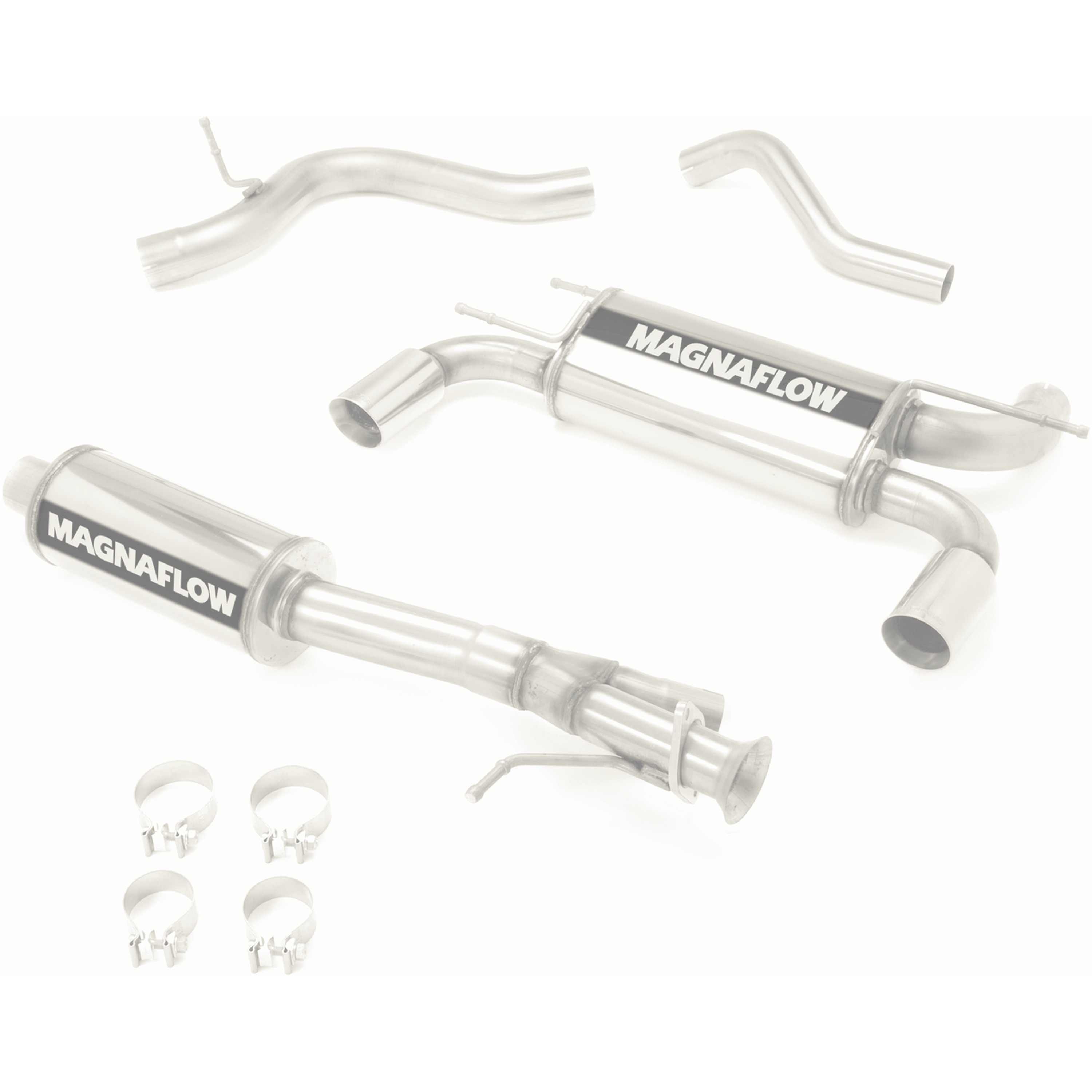 MagnaFlow 2008-2010 Hummer H3 Street Series Cat-Back Performance Exhaust System